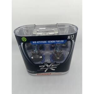 Sylvania Silverstar H13 9008 Pair Set Headlight Bulbs HID Attitude Xenon Fueled
